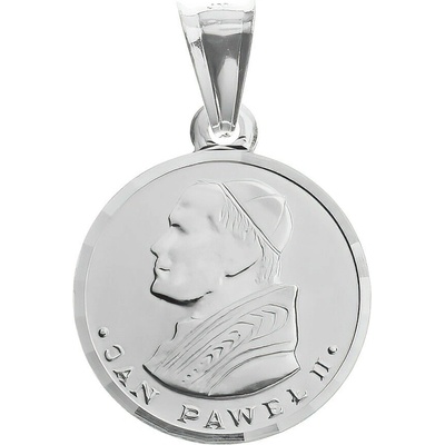 Argento Strieborný prívesok sv. Ján Pavol II. 85788
