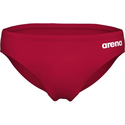 Arena Team swim briefs solid červené biele