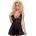 Obsessive Черна нощница Seraphina Nightfall, S-M