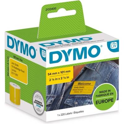 DYMO LW 54x101mm Етикети за доставка / име жълти (2133400)