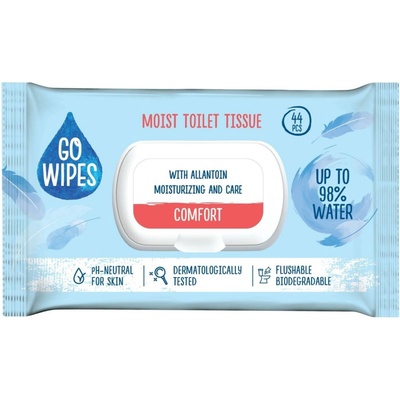 GoWipes Comfort s alantoínom 44 ks