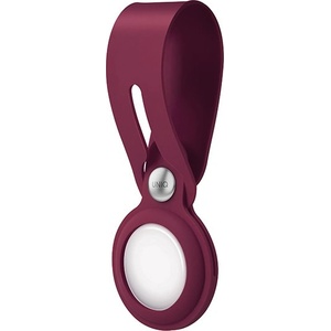 Uniq Силиконова каишка за Apple AirTag - Uniq Vencer Silicone Loop (червен) (UNIQ-AIRTAG-VENMRN)