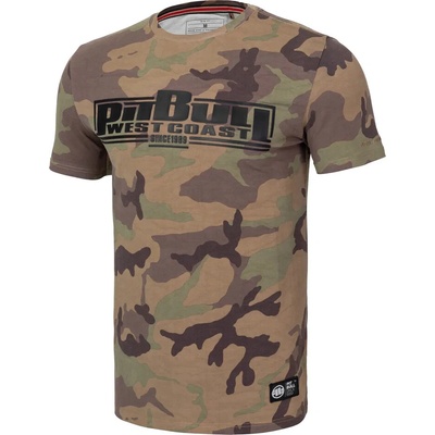 PitBull West Coast triko Classic Boxing Spandex 190 Woodland Camo