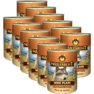 Wolfsblut Wide Plain Adult kôň s batátmi 12 x 395 g