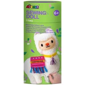 Edu Toys Avenir: комплект за шиене на плюшено лама (AvenirCH1623)