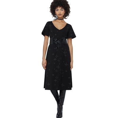 KILLSTAR дамска рокля KILLSTAR - Ethereal Night - Black - KSRA014161