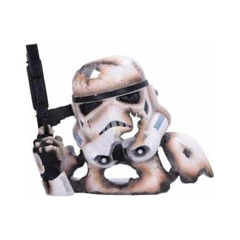 Nemesis Now Star Wars Stormtrooper Blasted Bust (high: 23.5 cm)/Star Wars - Stormtrooper bust - hit (height: 23.5 cm)