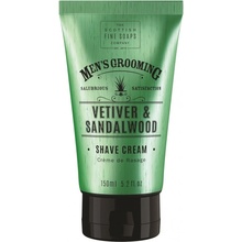 SCOTTISH FINE SOAPS Pánský Krém na holení Vetiver a Santalové dřevo, 150 ml