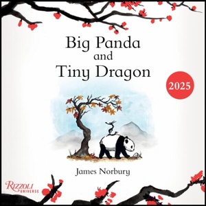Big Panda and Tiny Dragon 2025 Wall Calendar (0000)