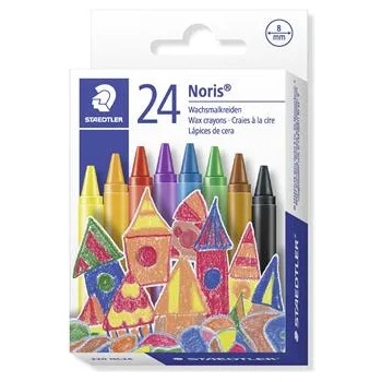 STAEDTLER Пастели STAEDTLER "Noris 220", 24 различни цвята 220 08 C24 PE/220 NC24 (220 08 C24 PE/220 NC24)