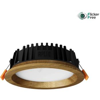 APLED - LED Лампа RONDO WOODLINE LED/6W/230V 4000K Ø 15 см дъб масивнo дървo (AP0173)