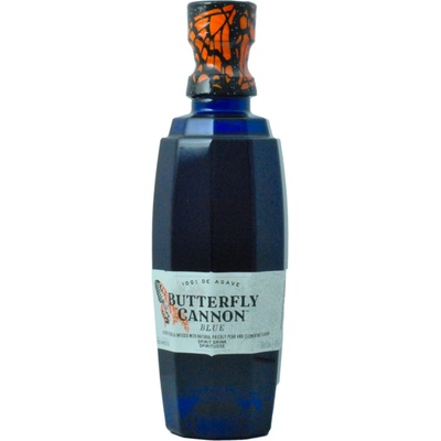 Butterfly Cannon Blue Tequila Silver 40% 0,5 l (čistá fľaša)