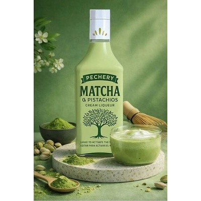Pechery Matcha & Pistachios 17% 0,7 l (holá láhev)