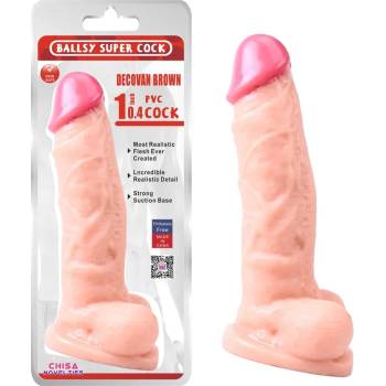 Image 1 of Реалистично дилдо с вакуумна основа, 27см. - DeCovan Dildo (CHISA00345)