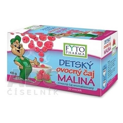 Fyto Pharma čaj detský malina 20 x 2 g