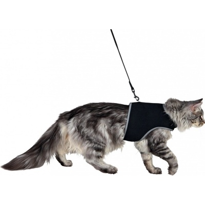 Trixie Postroj XCat Vestička 24 až 42 cm 1,20 m – Zboží Dáma