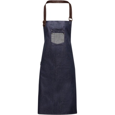 Premier Zástěra Division PR 136 s laclem denim COT-390136m1499 Denim indigo