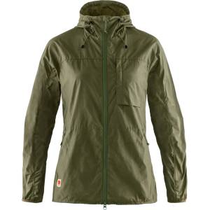 Fjällräven Дамско ветрозащитно яке Fjällräven Women's High Coast Wind Jacket Windproof jacket - Green (118-0187-0513)