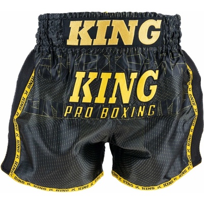 King Thai trenky černá/zlatá KP08