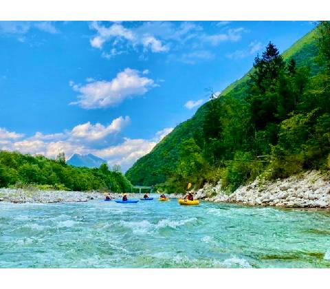 Packrafting na divokej vode
