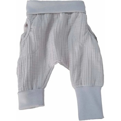 MKcool Tepláčky rostoucí BAGGY 2425 mušelín béžové