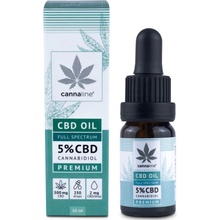 Cannaline CBD Konopný Olej 5% 500 mg 10 ml