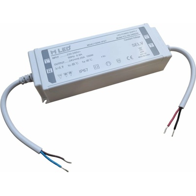 MLED, 150W LED napájeci zdroj, 24V, voděodolný, 6,25A, IP67, MLED-24V150W-IP67