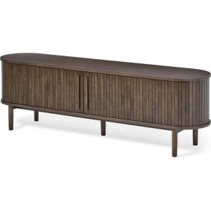 Unique Furniture Кафява маса за телевизор от декор от дъб 180x56x40 cm Meta - Unique Furniture (50693180)