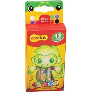 COLOKIT Пастели, COLOKIT "Crayon", 12 различни цвята CR-C024 (CR-C024)