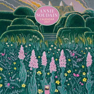 Flame Tree Publishing Annie Soudain Wall Calendar 2027 (Art Calendar) | WALL
