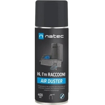 Image 1 of NATEC Compressed Air Duster Raccoon 400 ml (NSC-2119)