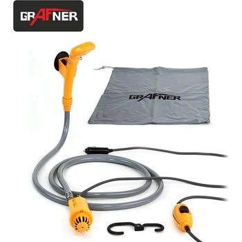 Image 1 of GRAFNER Мобилен душ за къмпинг / Туристически душ / Преносим душ 12v CD10833 / Grafner 20888 / (HEU 20888)