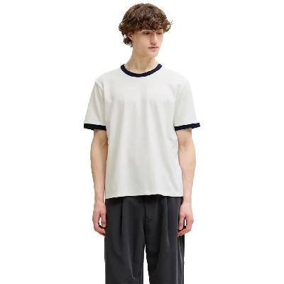 Тениска Jack & jones Savona Ringer short sleeve T-shirt - White (Snow White)
