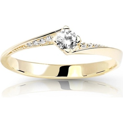 Zodiax Zlatý dámský prsten 1875 bílá