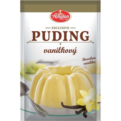 Amylon Exclusive puding vanilkový 40 g – Zbozi.Blesk.cz