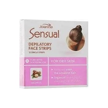 JOANNA Sensual Depilatory Face Strips depilačné pásiky na tvár 12 ks