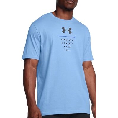 Under Armour Тениска Under Armour UA Bball Net Icon SS-BLU 1382855-465 Размер S