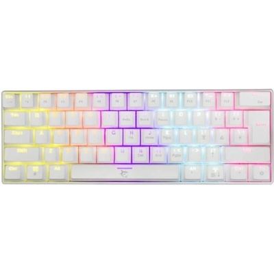 Гейминг клавиатура White Shark KEYBOARD GK-004221 SHINOBI-2 Blue Switch RGB, Бяла (SHINOBI-2-W-US-BLUE.SW)