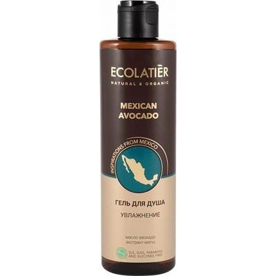 Ecolatier sprchový gél stay hydrated – avokádo 250 ml