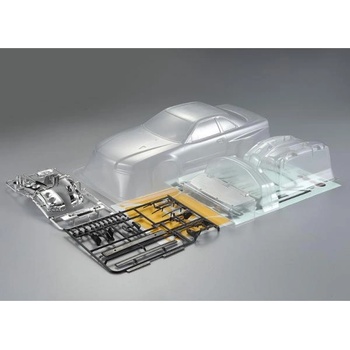 Killerbody каросерия 1: 10 Nissan Skyline R34 прозрачна