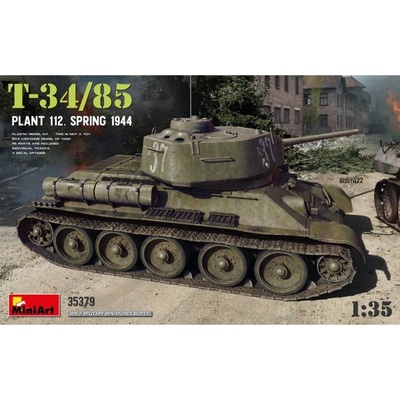 MiniArt T-34/85 Plant 112 Spring 1944 4x camo 35379 1:35