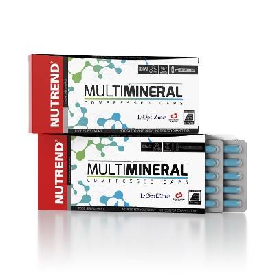 NUTREND Multimineral Compressed Caps 60 kapsúl