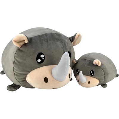 Magic Baby Магическо бебе носорог - майка с малко - комплект плюшени играчки 20 и 40 см