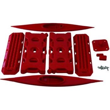 H-Speed декорации червени 1: 8 - 1: 10 (комплект 6бр)