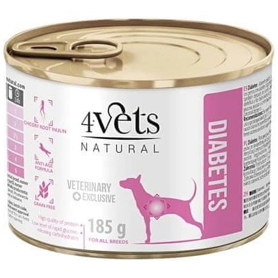 4Vets Natural Veterinary Exclusive Diabetes 185 g