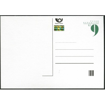 Česká pošta (2001) CDV 64A ** - Devítka
