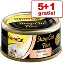 Gimcat ShinyCat tuňák & ančovičky 6 x 70 g