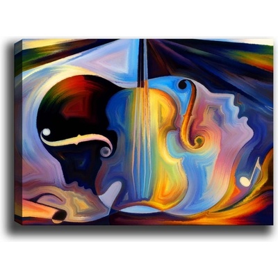 Wallity Obraz ABSTRACT MUSIC 70 x 100 cm
