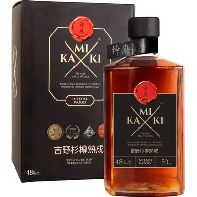 Kamiki Intense Wood Blended 48% 0,5 l (Karton)