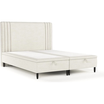 Maison de Reve Бежово тапицирано двойно легло с място за съхранение 140x200 cm Musca - Maison de Rêve (MUSCA140_MDR_B6_MDO492_M0_NF_T0_L32)